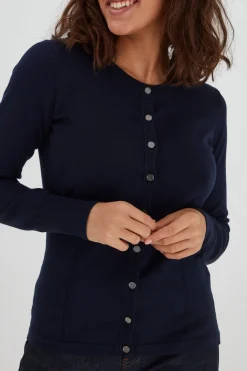 Stickad cardigan