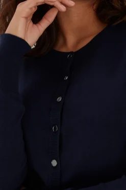 Stickad cardigan