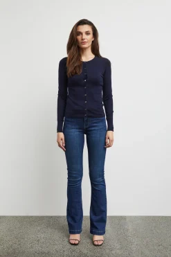 Stickad cardigan