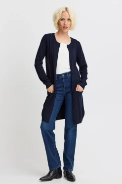 Stickad cardigan