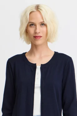 Stickad cardigan
