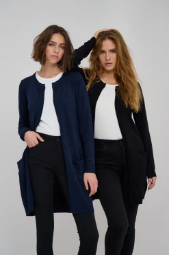 Stickad cardigan