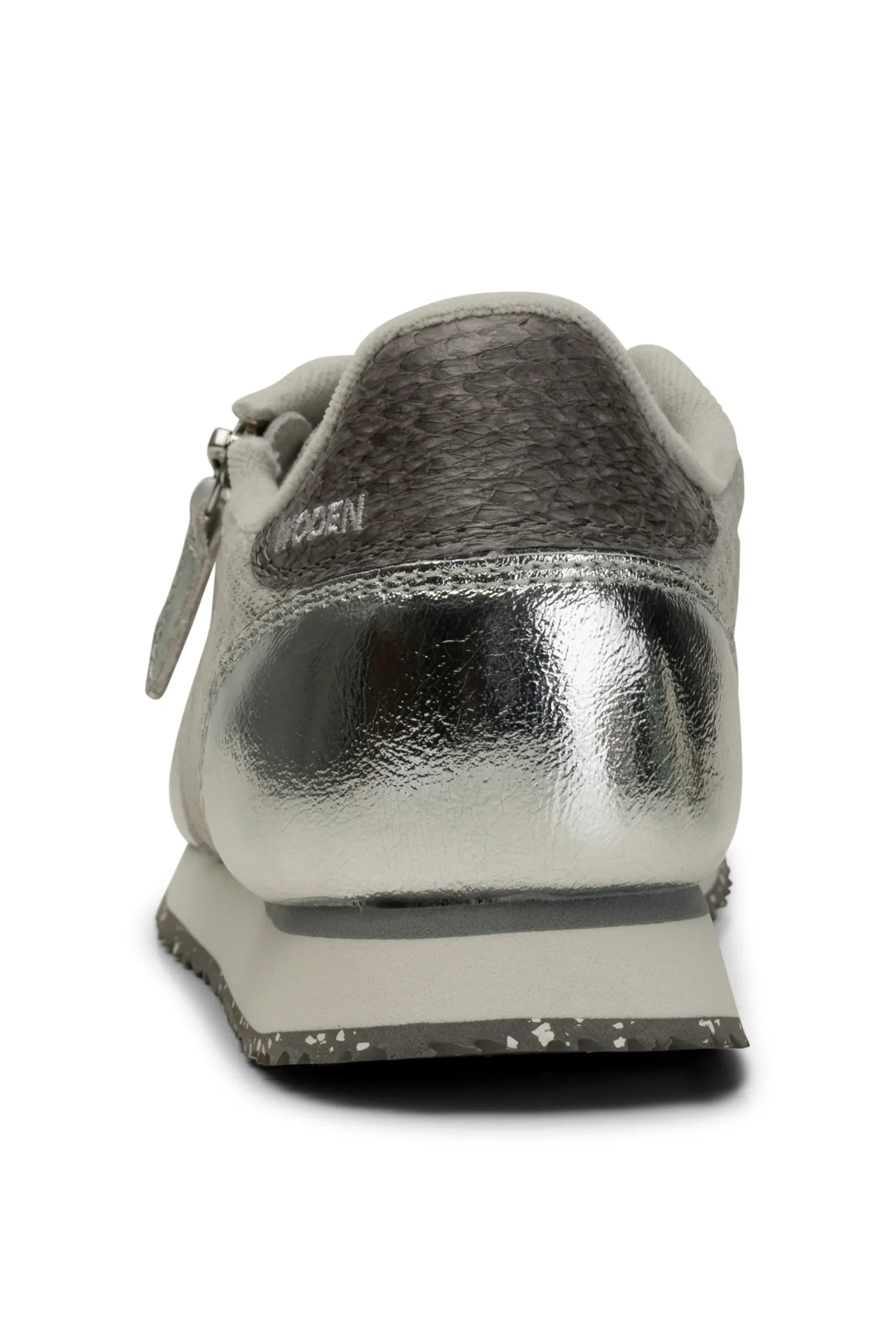 YdunMetallicZipper Sko